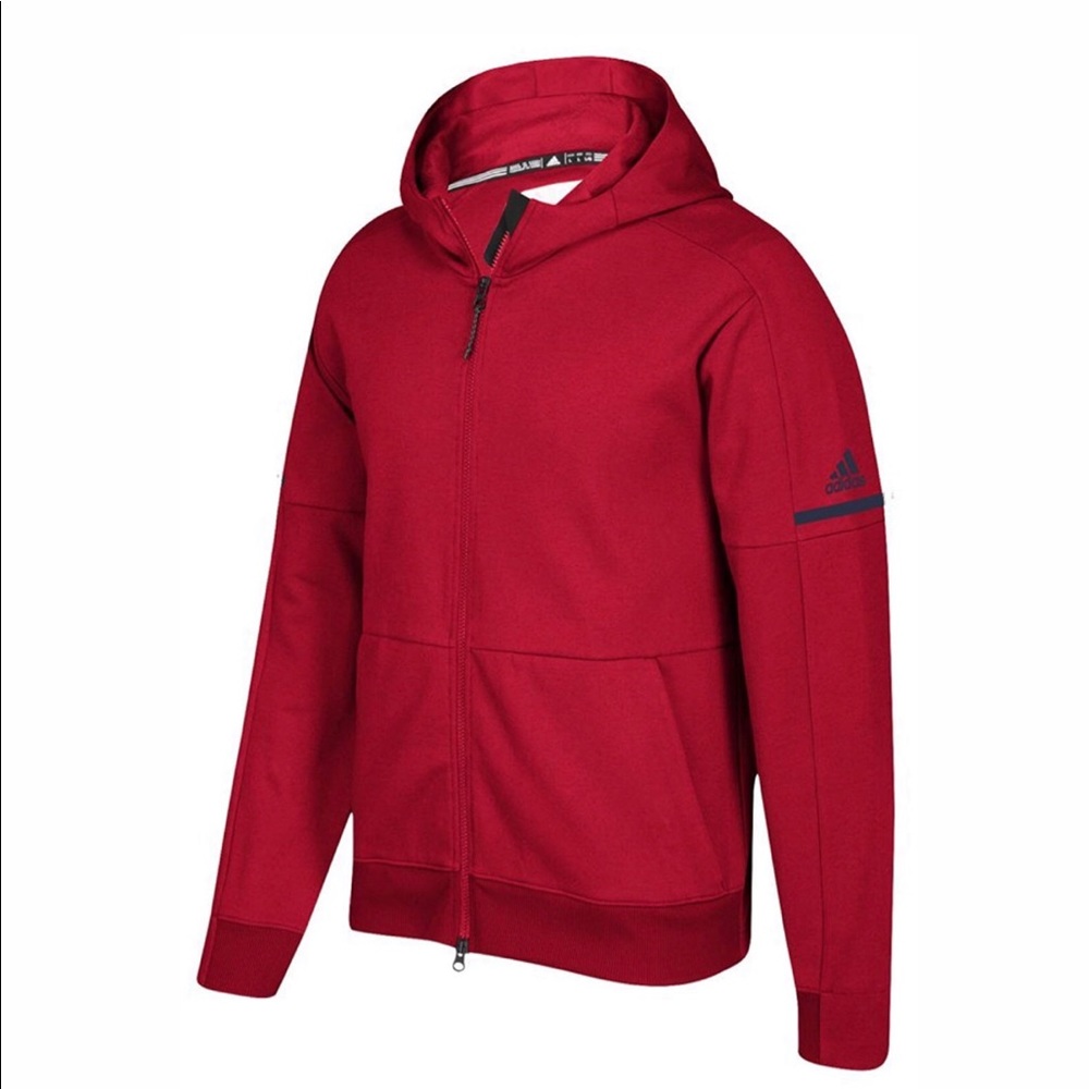 Adidas Game Built Squad ID Full Zip Hoodie Men